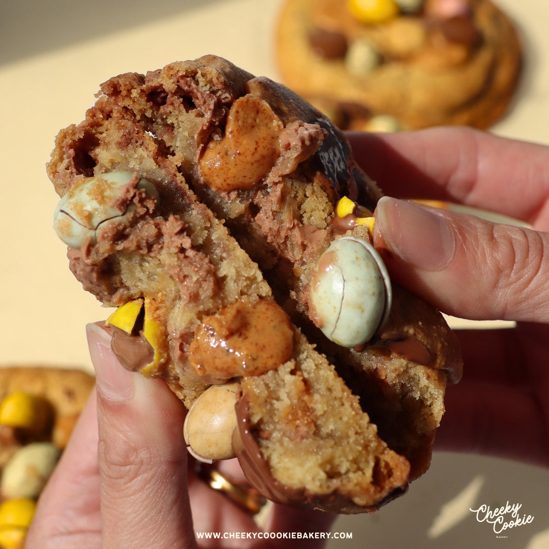 EASTER SPECIAL - CHOCOLATE HAZELNUT EGG COOKIE