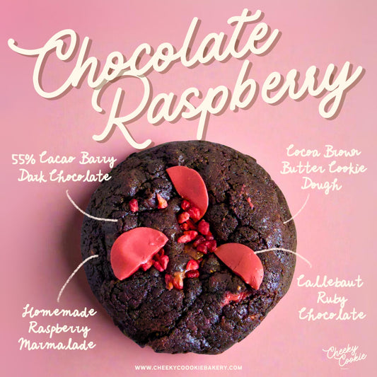 CHOCOLATE RASPBERRY COOKIE