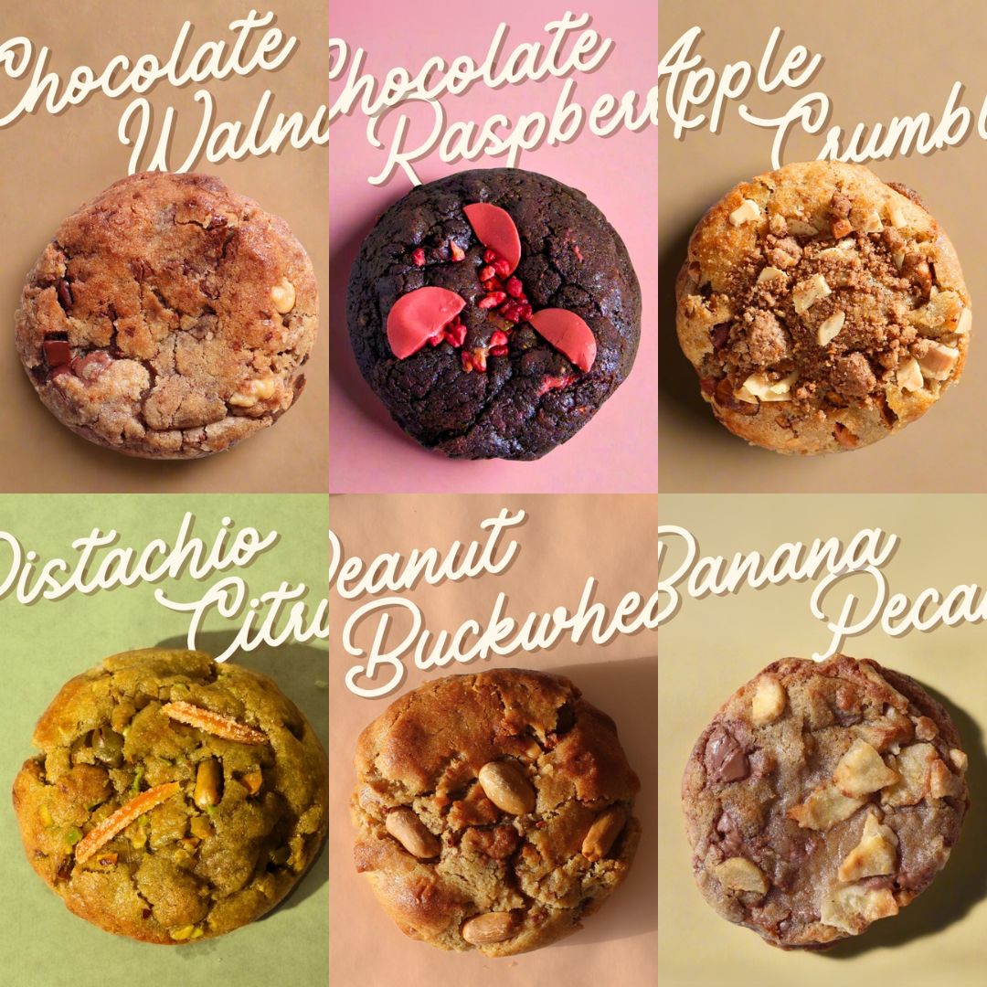 LARGE COOKIE BOX OF 6