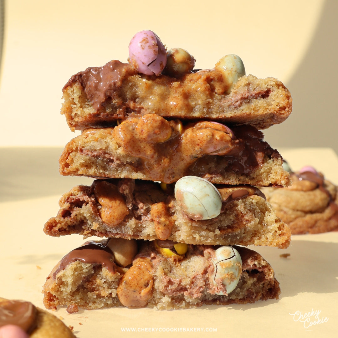 EASTER SPECIAL - CHOCOLATE HAZELNUT EGG COOKIE